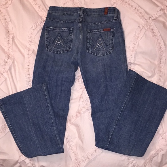 7 For All Mankind A-Pocket Bootcut Jeans - Picture 3 of 5